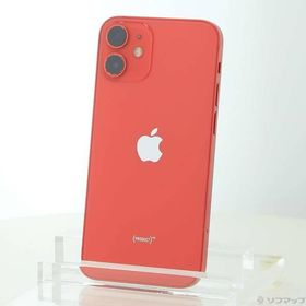 〔中古〕Apple(アップル) iPhone12 mini 64GB プロダクトレッド NGAE3J／A SIMフリー〔349-ud〕