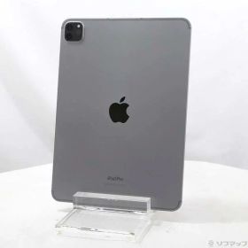 【中古】Apple(アップル) iPad Pro 11インチ 第4世代 512GB スペースグレイ MNYG3J／A docomoロック解除SIMフリー 【348-ud】
