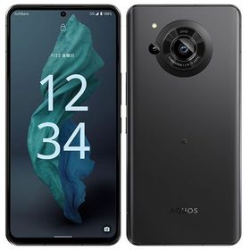 ★高画質デジカメに！AQUOS R7 A202SH 256GB ブラック ※黒点・ムラ有