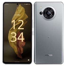 ★高性能カメラ搭載！AQUOS R7 A202SH シルバー ※液晶点滅・焼け有