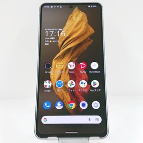 AQUOS R7 A202SH SoftBank シルバー c15057
