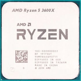 AMD Ryzen 5 3600X 6C 12T 3.8GHz to 4.4GHz Socket AM4 Matisse 7NM 32MB 95W Jul 2019