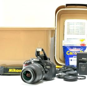 【美品 S数:6860枚】Nikon D5200 18-55 VR レンズキット