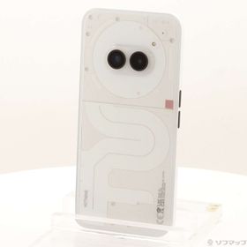 (中古)Nothing Nothing Phone (2a) 128GB ミルク A10400066 SIMフリー(269-ud)