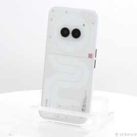 (中古)Nothing Nothing Phone (2a) 128GB ミルク A10400066 SIMフリー(377-ud)