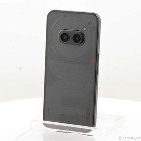 (中古)Nothing Nothing Phone (2a) 128GB ブラック A10400067 SIMフリー(262-ud)