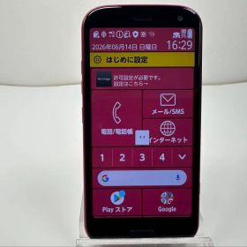 NTT docomo らくらくスマートフォン F-52B ピンク