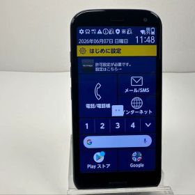 NTT docomo らくらくスマートフォン F-52B ネイビー