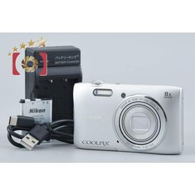 【中古】Nikon ニコン COOLPIX S3600 クリスタルシルバー コンパクトデジタルカメラ