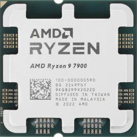 AMD Ryzen 9 7900 12C 24T 3.7GHz to 5.4GHz Socket AM5 Raphael 5NM 64MB 65W Jan 2023