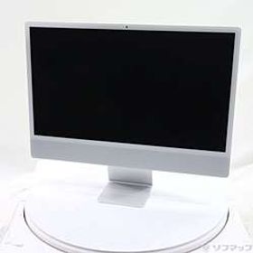 iMac 24-inch Late-2023 MQR93J／A Apple M3 8コアCPU_8コアGPU 8GB SSD256GB シルバー 〔14.8 Sonoma〕