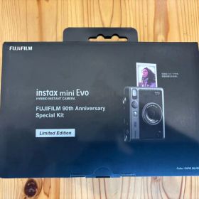 instax mini Evo FUJIFILM 90周年特別 90th チェキ