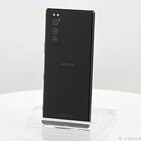Xperia 5 128GB ブラック J9260 SIMフリー ［6.1インチ有機EL／Snapdragon 855／RAM:6GB／ナノSIM&ナノSIM］
