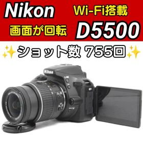 【新品級】 Nikon D5500 ✨ Wi-Fi スマホ転送 超高画質 ニコン