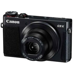 【中古】Canon デジタルカメラ PowerShot G9 X(ブラック) 光学3.0倍ズーム 1.0型センサー PSG9X(BK)