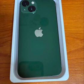 外観新品同様！iPhone 13 アルパイングリーン