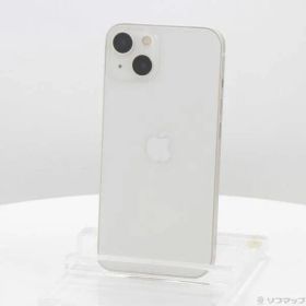 ソフマップ 〔中古品〕 iPhone13 128GB スターライト MLND3J／A SIMフリー【262】