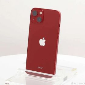 ソフマップ 〔中古品〕 iPhone13 128GB プロダクトレッド MLNF3J／A SIMフリー【258】