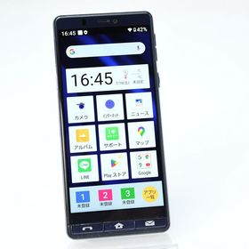 【液晶美品】SIMロック解除済 SoftBank シンプルスマホ5 A001SH