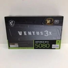 中古 MSI GeForce RTX 5080 16G VENTUS 3X OC(RTX5080 16G) 176532 状態： A:美品