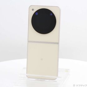 (中古)ZTE Libero Flip 128GB ゴールド A304ZT Y!mobile SIMフリー(349-ud)