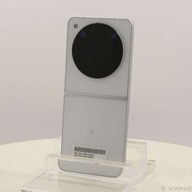 (中古)ZTE Libero Flip 128GB ホワイト YMLIBFLIP Y!mobile SIMフリー(262-ud)