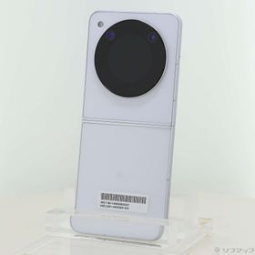 (中古)ZTE Libero Flip 128GB ホワイト YMLIBFLIP Y!mobile SIMフリー(196-ud)
