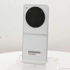 (中古)ZTE Libero Flip 128GB ホワイト YMLIBFLIP Y!mobile SIMフリー(352-ud)