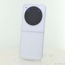(中古)ZTE Libero Flip 128GB ホワイト YMLIBFLIP Y!mobile SIMフリー(262-ud)