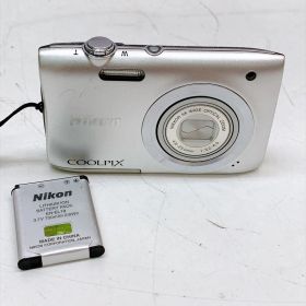 7AAM013 Nikon COOLPIX A100 シルバー 動作品 ニコン