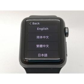 【中古】Apple Apple Watch Series3 38mm GPS スペースグレイアルミニウム/ブラックスポーツバンド MTF02J/A【三宮センター】保証期間１ヶ月【ランクC】
