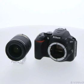 【中古】Nikon(ニコン) NIKON D5600 18-55 VR レンズキット ブラック 【344-ud】