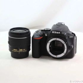 【中古】Nikon(ニコン) NIKON D5600 18-55 VR レンズキット ブラック 【371-ud】