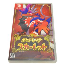 Nintendo Switch ニンテンドー スイッチソフト ポケットモンスター スカーレット ケースあり 【中古】 22607R16