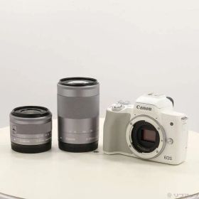 ソフマップ 〔中古品〕 EOS Kiss M2 ダブルズームキット ホワイト【251】