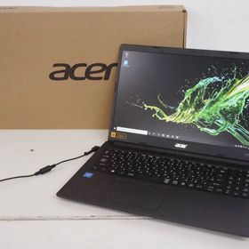 【中古】ノートパソコン／ACER／15.6型／Windows10／intel Cerelon N4000 1.10GHz／メモリ4GB／SSD256GB／無線LAN搭載／Aspire 3 A315-34