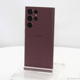 〔中古〕SAMSUNG(サムスン) Galaxy S22 Ultra 256GB バーガンディ SC-52C docomo SIMフリー〔348-ud〕