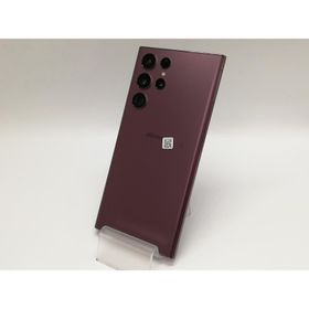 【中古】SAMSUNG docomo 【SIMフリー】 Galaxy S22 Ultra バーガンディ 12GB 256GB SC-52C【福岡天神】保証期間１ヶ月【ランクB】
