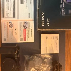 SONY α7C ボディ ブラック ミラーレス一眼
