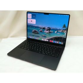 【中古】Apple MacBook Pro 14インチ M4(CPU:10C/GPU:10C) 16GB/512GB スペースブラック MW2U3J/A(14インチ,M4,2024)【川崎】保証期間1ヶ月【ランクA】