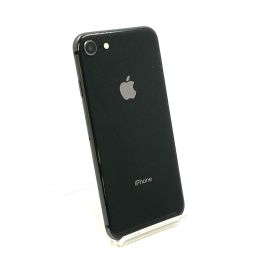 【全額返金保証】【最速発送】 iPhone 8 64GB ブラック docomo SIMフリー 白ロム 動作確認済 78%