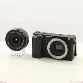 【中古】SONY(ソニー) 〔展示品〕 α6400 ILCE-6400L パワーズームレンズキット ブラック 【198-ud】