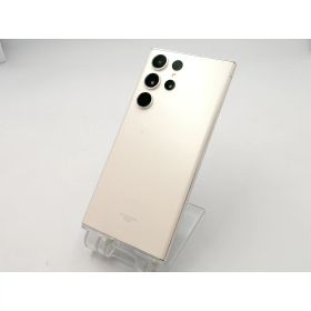 【中古】SAMSUNG au 【SIMフリー】 Galaxy S23 Ultra クリーム 12GB 256GB SCG20【ECセンター】保証期間1ヶ月【ランクC】