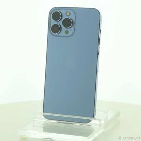 ソフマップ 〔中古品〕 iPhone13 Pro Max 128GB シエラブルー MLJ73J／A SIMフリー【258】