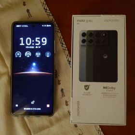 Android 15 スマホ moto g66j 5G ブラックオイスター
