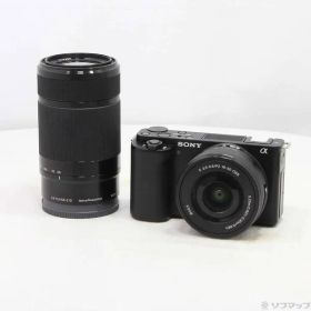 ソフマップ 〔中古品〕 VLOGCAM ZV-E10Y ダブルズームレンズキット ブラック【349】