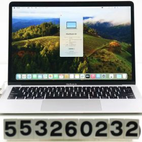 Apple MacBook Air Retina 13インチ 2018 A1932 シルバー Core i5 8210Y 1.6GHz/16GB/512GB/WQXGA/macOS Sonoma【中古】【20260723】