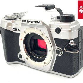 【中古】 【美品】 OM SYSTEM OM-5 ボディ シルバー