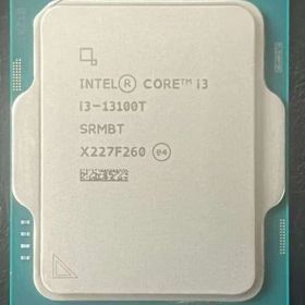 Intel Core i3-13100T SRMBT 4C 8T 2.5GHz to 4.2GHz Socket 1700 Raptor Lake-S 10NM 12MB 35W Jan