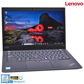 良品 顔認証 フルHD 13.3型 ノートパソコン Lenovo ThinkPad X390 Core i5 8365U メモリ8G M.2SSD256G Webカメラ Wi-Fi Windows11【中古】